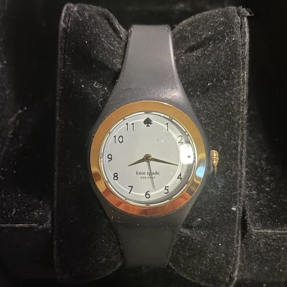 Kate Spade ♠️ women’s watch gold with black flex sport band kate spade new york® Watches | Belk main image 3